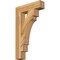 Ekena Millwork Merced Block Rough Sawn Bracket, Western Red Cedar, 4"W x 18"D x 30"H BKT04X18X30MRC05RWR - alternate 1